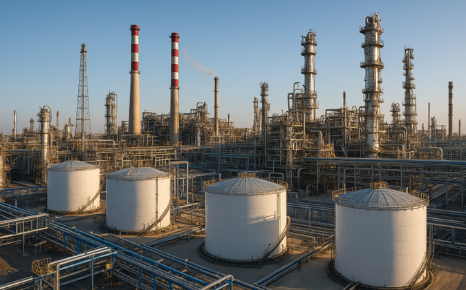 Power generation facility and energy infrastructure - Slide 1