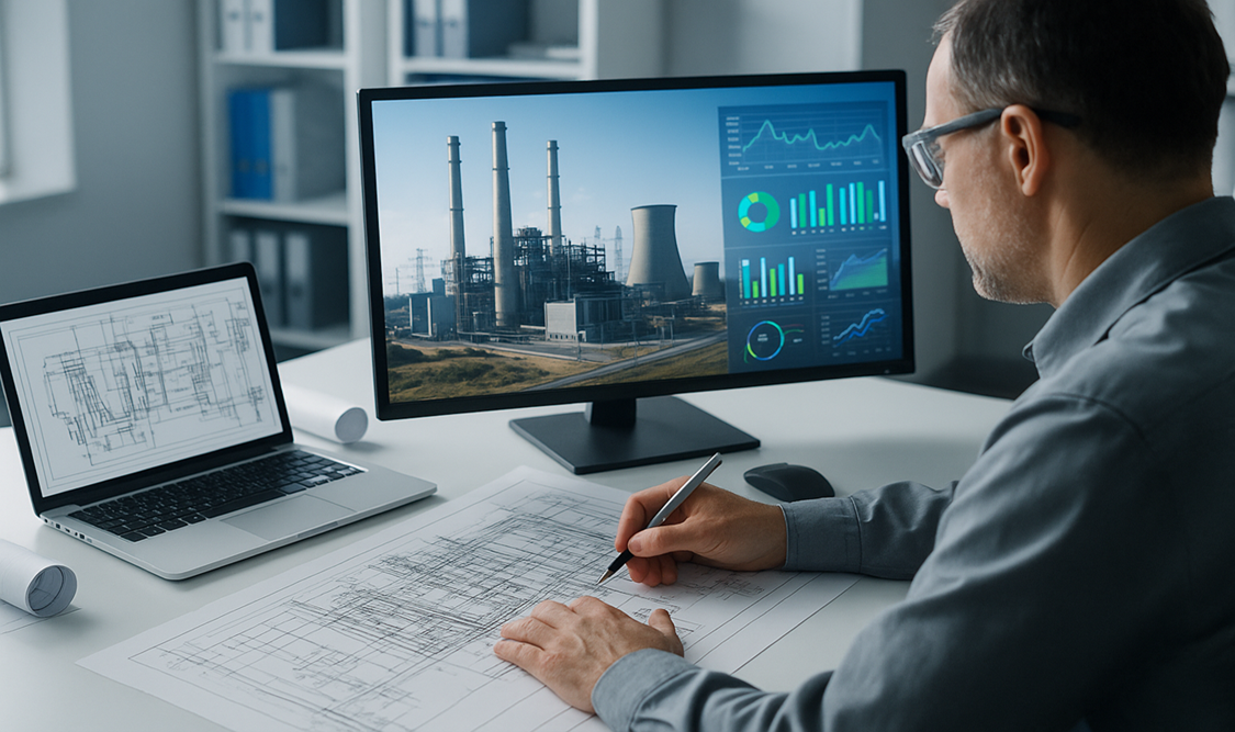 Power generation facility and energy infrastructure - Slide 2